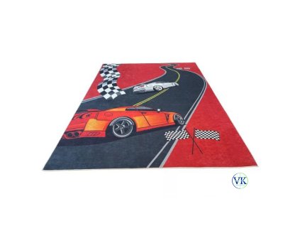 ersenyautós csúszásgátlós gyerekszőnyeg 70x140 cm-es méretben, izgalmas dizájnnal.